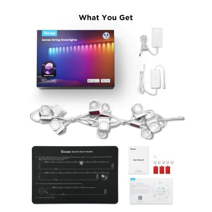 Govee - RGBIC LED Valoköynnös 3m Wi-Fi