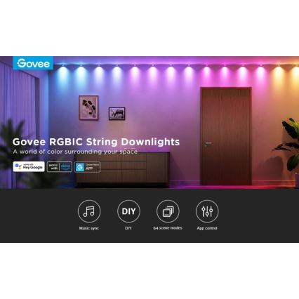Govee - RGBIC LED Valoköynnös 5m Wi-Fi