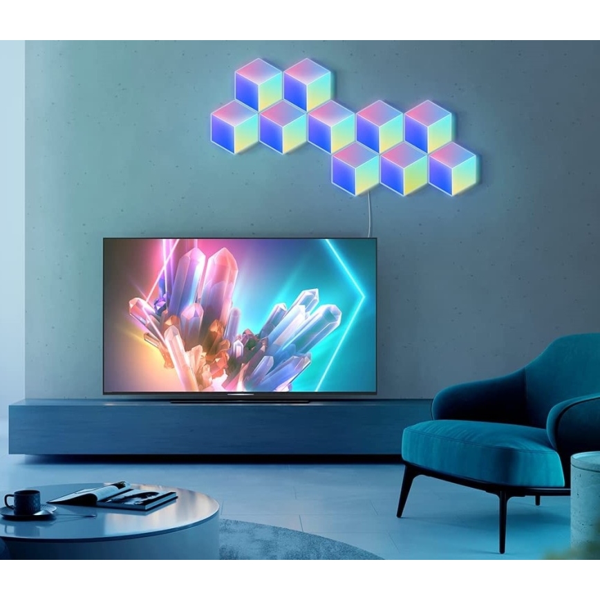 Govee - SETTI 10x LED-valo Glide Hexa Pro LED Smart RGBIC Wi-Fi