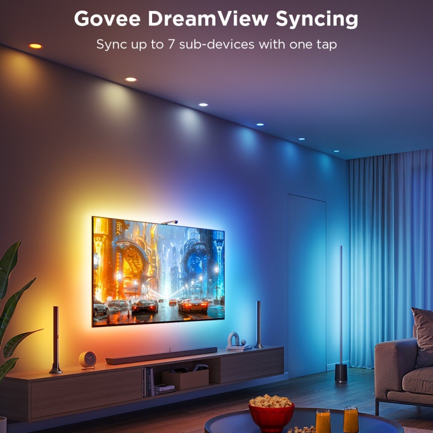 Govee - SETTI 2x Backlight TV 55-65" SMART LED taustavalo RGBICW Wi-Fi