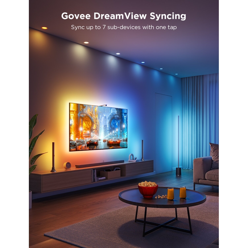Govee - SETTI 2x Backlight TV 55-65" SMART LED taustavalo RGBICW Wi-Fi