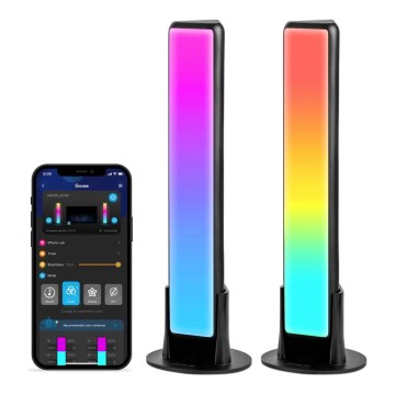 Govee - SETTI 2x Flow Plus SMART LED TV & Gaming - RGBICWW Wi-Fi