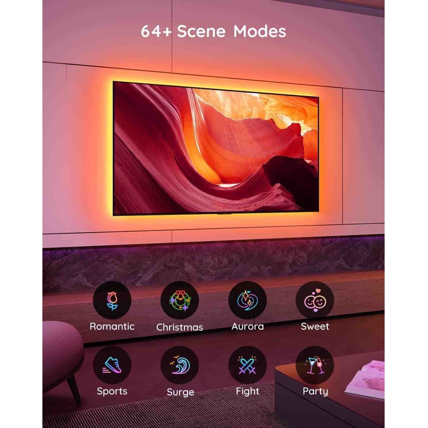 Govee - TV 46-60" SMART LED taustavalo RGB