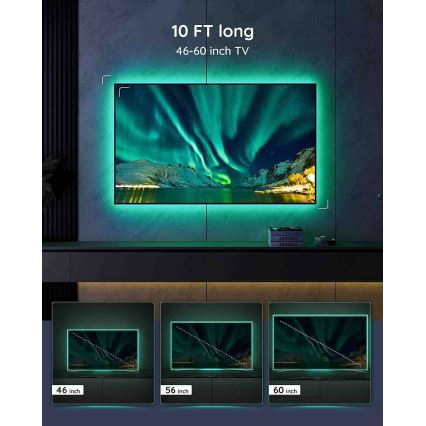 Govee - TV 46-60" SMART LED taustavalo RGB