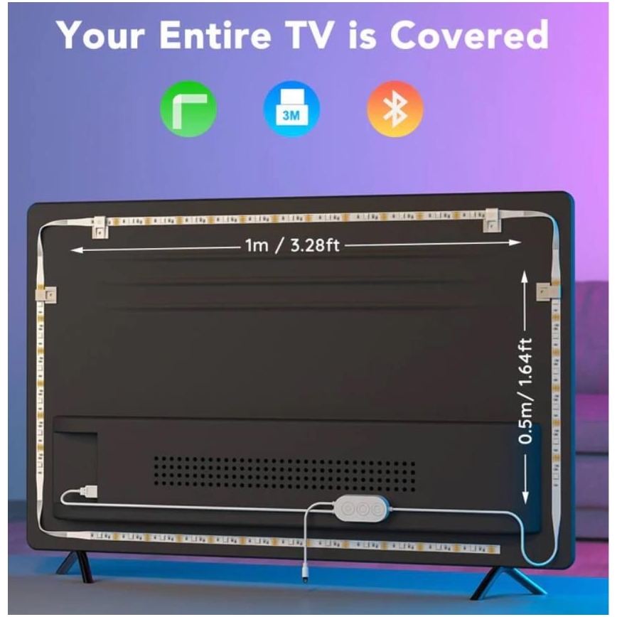 Govee - TV 46-60" SMART LED taustavalo RGB