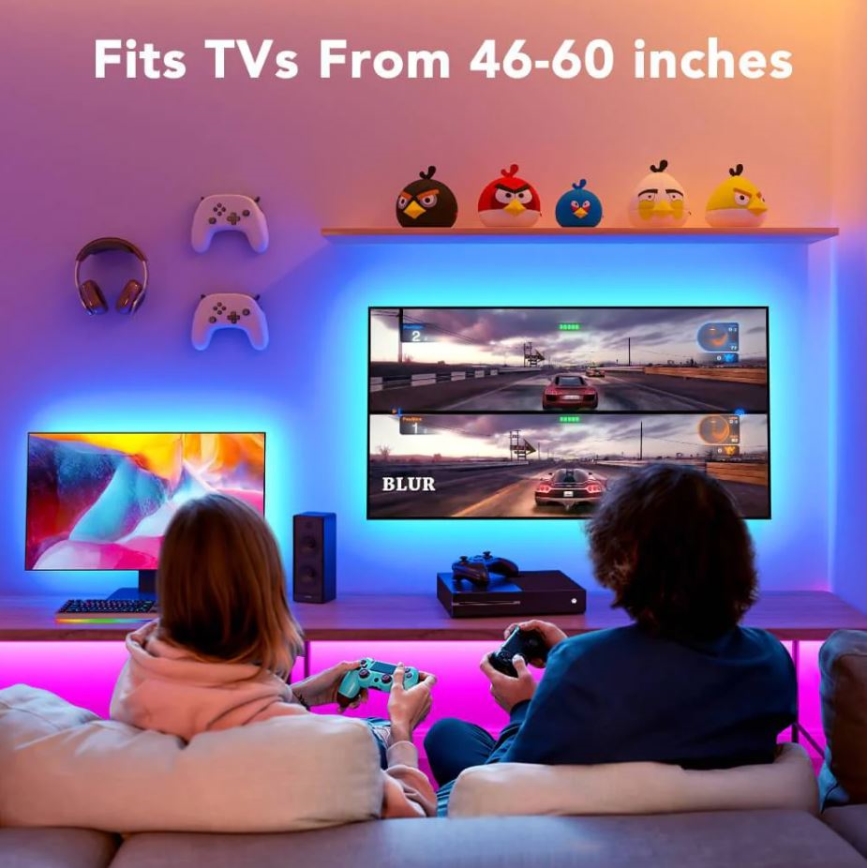 Govee - TV 46-60" SMART LED taustavalo RGB + kauko-ohjaus