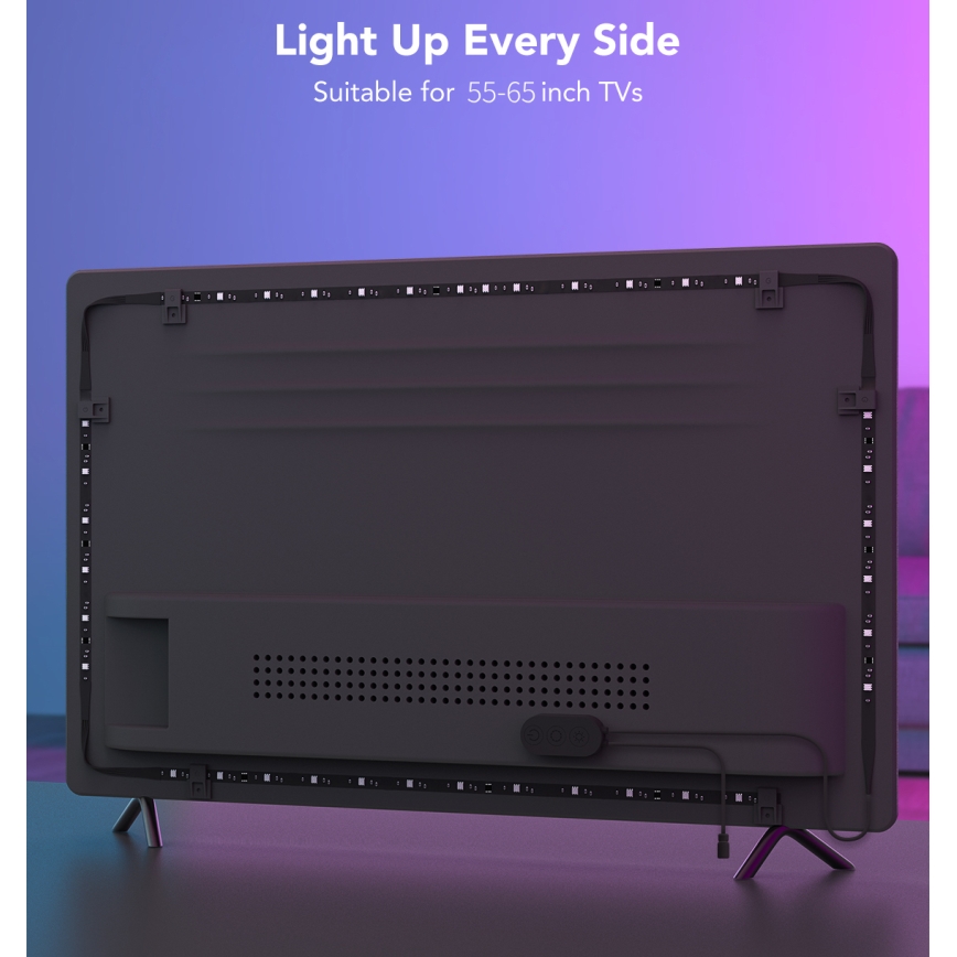 Govee - TV 55-65 älykäs LED-taustavalo RGBIC Wi-Fi