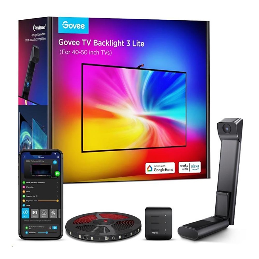 Govee - TV Backlight 3 Lite TV 40-50" SMART LED taustavalo RGBICW Wi-Fi IP67 +RC