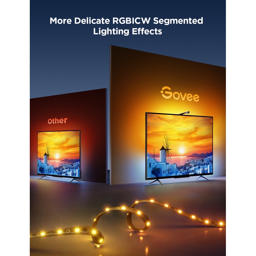 Govee - TV Backlight 3 Lite TV 75-85" SMART LED taustavalo RGBICW Wi-Fi IP67