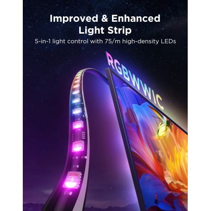 Govee - TV Backlight 3 Pro 55-65 äly-LED-taustavalo RGBIC Wi‑Fi