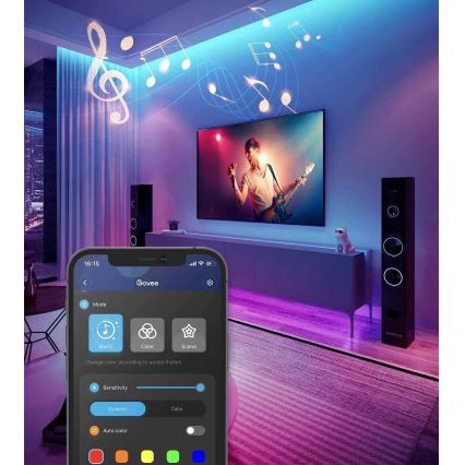 Govee - Wi-Fi RGB Smart LED-nauha 5m