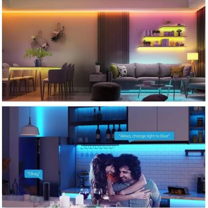 Govee - Wi-Fi RGB Smart LED-nauha 5m