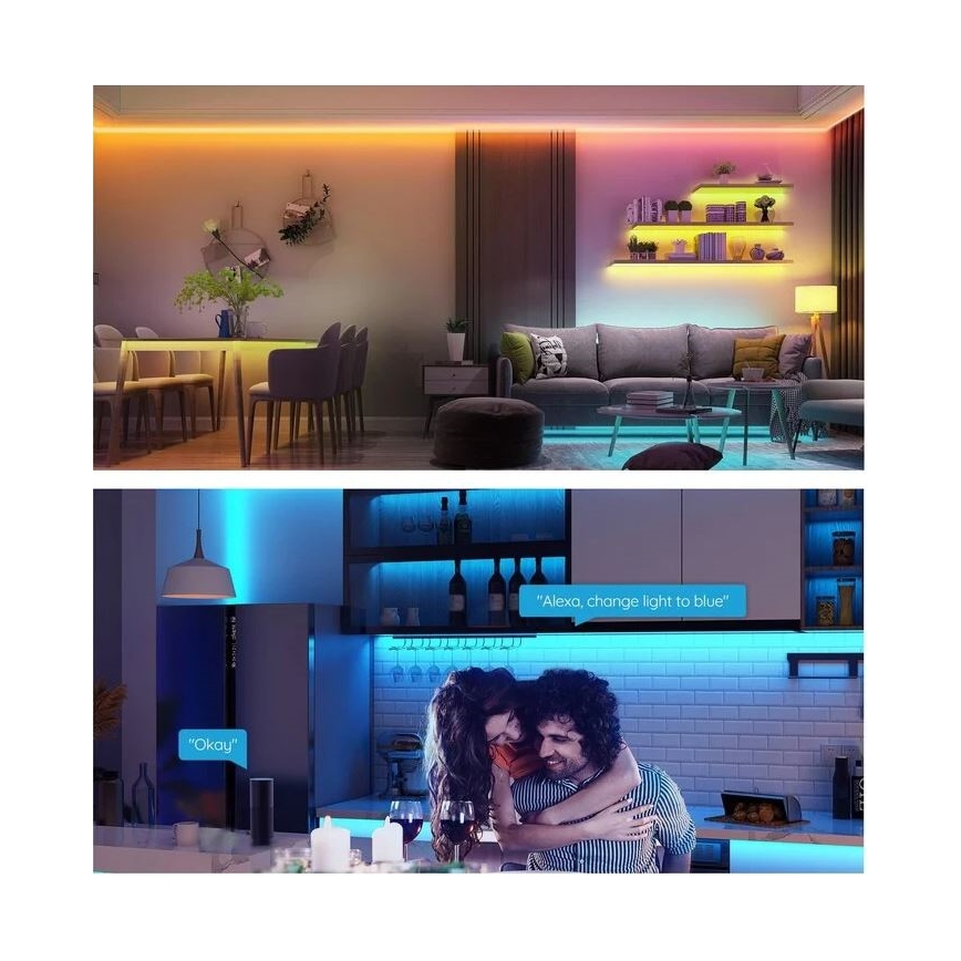 Govee - Wi-Fi RGB Smart LED-nauha 5m