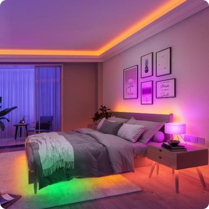 Govee - Wi-Fi RGBIC Smart PRO LED-nauha 5m - erityisen kestävä