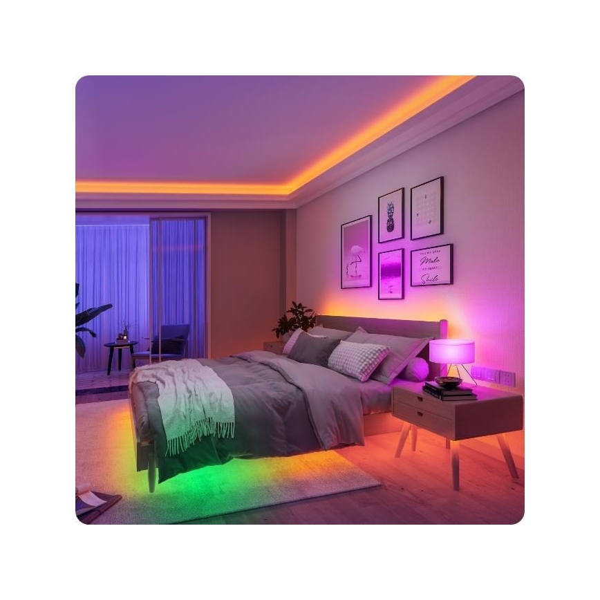 Govee - Wi-Fi RGBIC Smart PRO LED-nauha 5m - erityisen kestävä