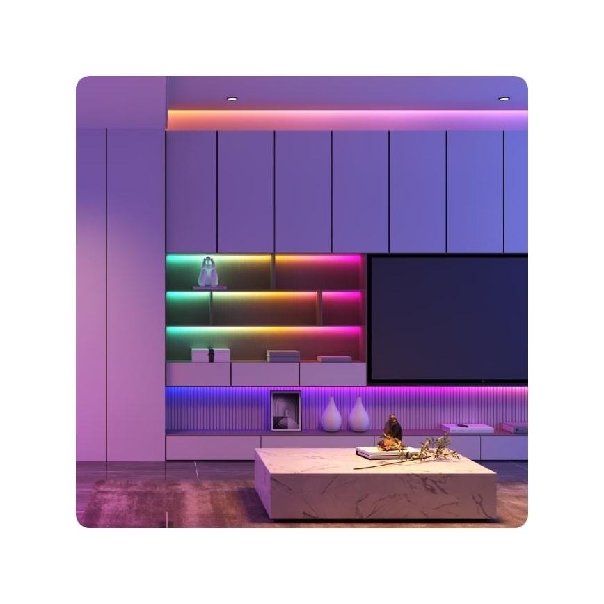 Govee - Wi-Fi RGBIC Smart PRO LED-nauha 5m - erityisen kestävä