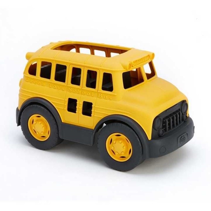 Green Toys - School bus keltainen/musta