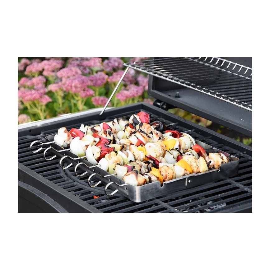 Grilling setti kohteelle skewers 6 kpl