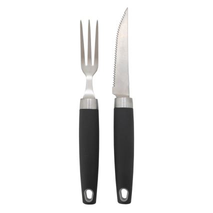 Grillipihvi ruokailuvälineet 25,5 cm