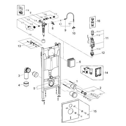 GROHE 103843SH00 - 5-in-1 SOLIDO COMPACT 1,13 m keramiikka/valkoinen