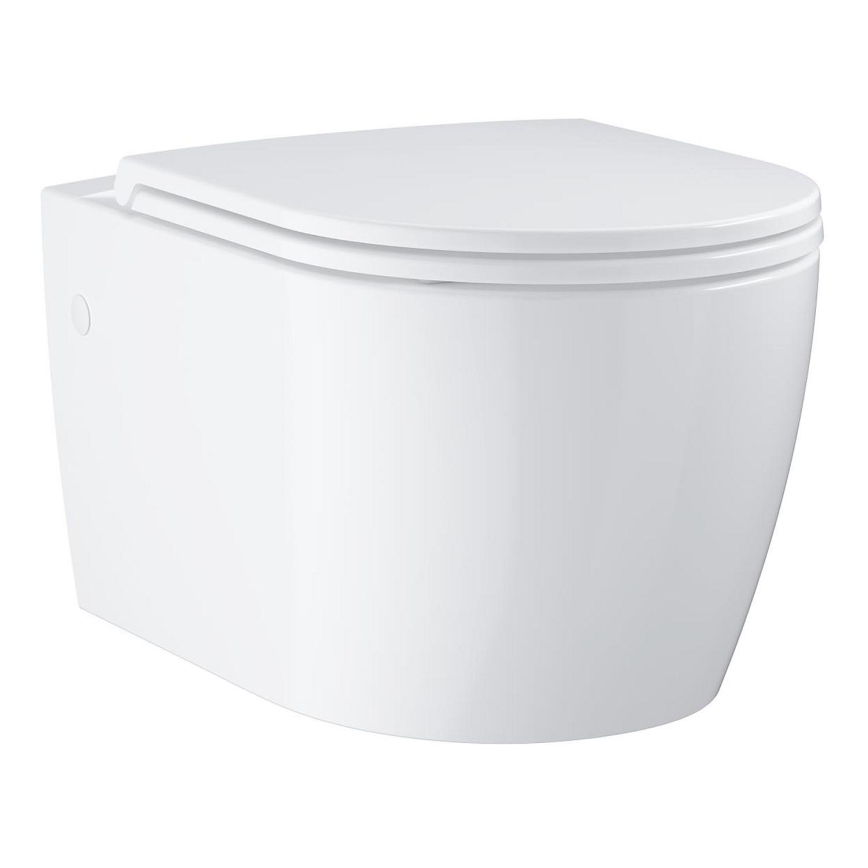 GROHE 103848SH00 - Seinään asennettava WC START ROUND CERAMIC 368 × 543 mm valkoinen