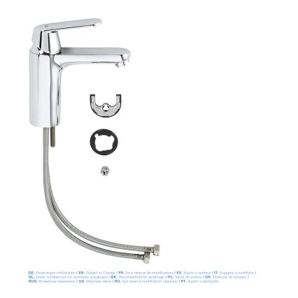 GROHE 23327000 - Pesuallosekoitin EUROSMART COSMOPOLITAN DN 15 koko M kromi