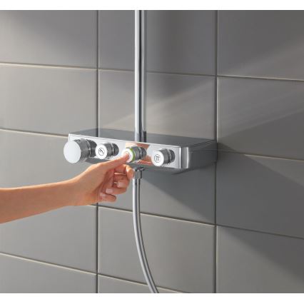 GROHE 26508000 - Suihkujärjestelmä EUPHORIA SMARTCONTROL 310 CUBE kiiltävä kromi