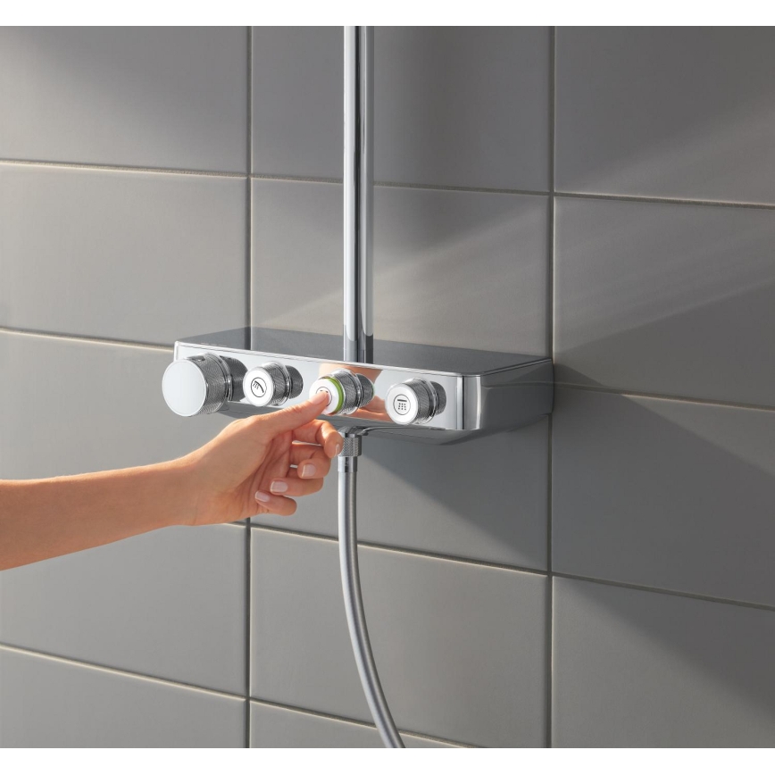 GROHE 26508000 - Suihkujärjestelmä EUPHORIA SMARTCONTROL 310 CUBE kiiltävä kromi