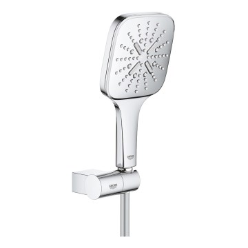 GROHE 26588000 - RAINSHOWER SMARTACTIVE 130 CUBE käsisuihkusetti, kiiltävä kromi