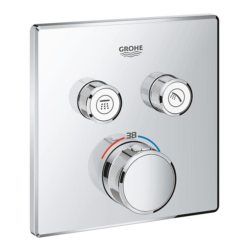 GROHE 29124000 - Termostaatti GROHTHERM SMARTCONTROL kiiltävä kromi