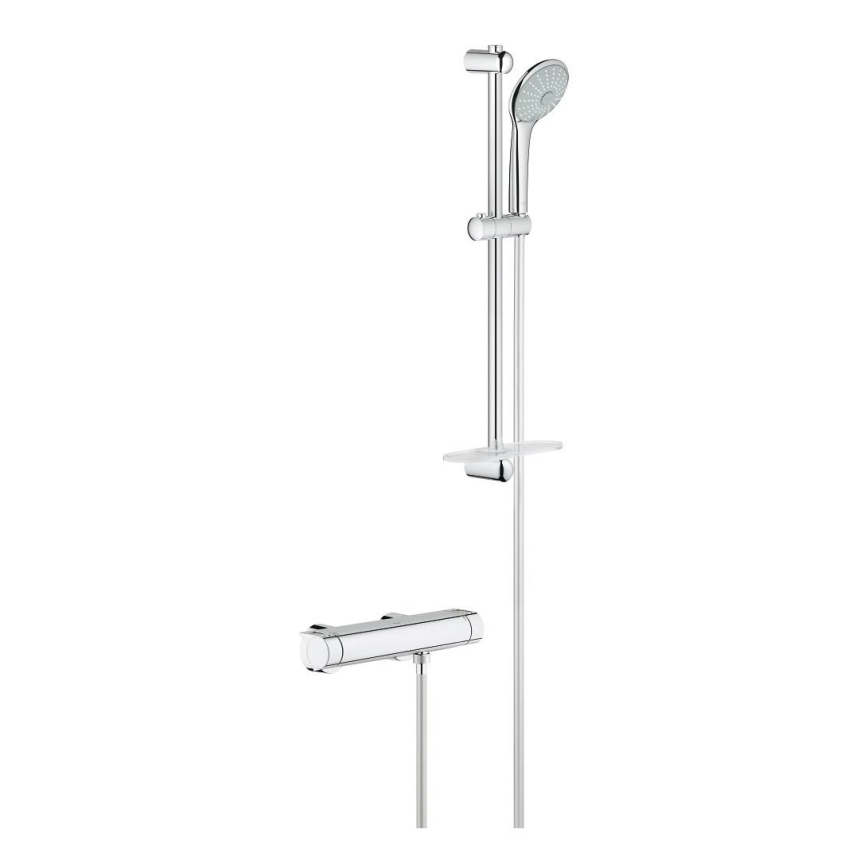 GROHE 34195001 - Termostaattinen sekoitin GROHTHERM 2000 EUPHORIA 110 -suihkusetillä, kromi