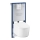 GROHE 36509SH0 - 4-in-1-setti RAPID SLX 1,13 m ruostumaton teräs
