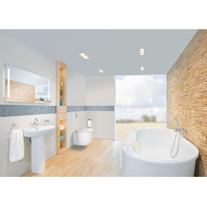 GROHE 38505000 - Huuhtelupainike SKATE AIR 156 × 197 mm, kiiltävä kromi