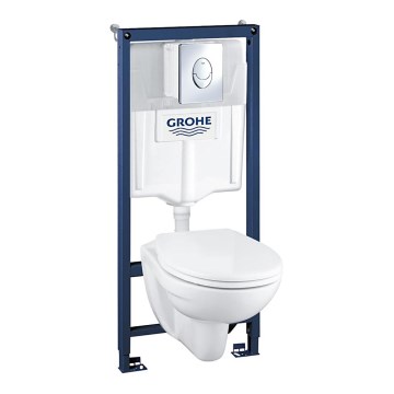 GROHE 39192000 - 4-in-1-setti SOLIDO 1,13 m durovalkoinen