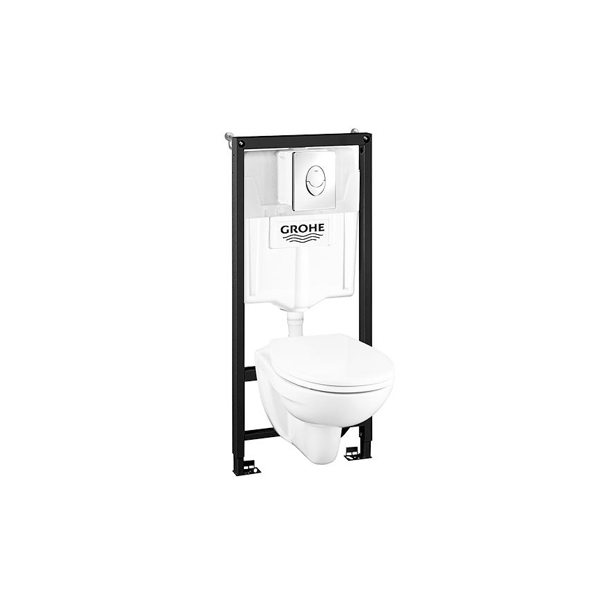 GROHE 39192000 - 4-in-1-setti SOLIDO 1,13 m durovalkoinen