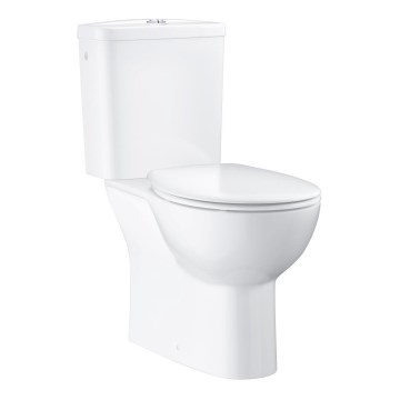 GROHE 39346000 - BAU lattiamallinen WC-istuin, pystysuora poisto, keraaminen, valkoinen
