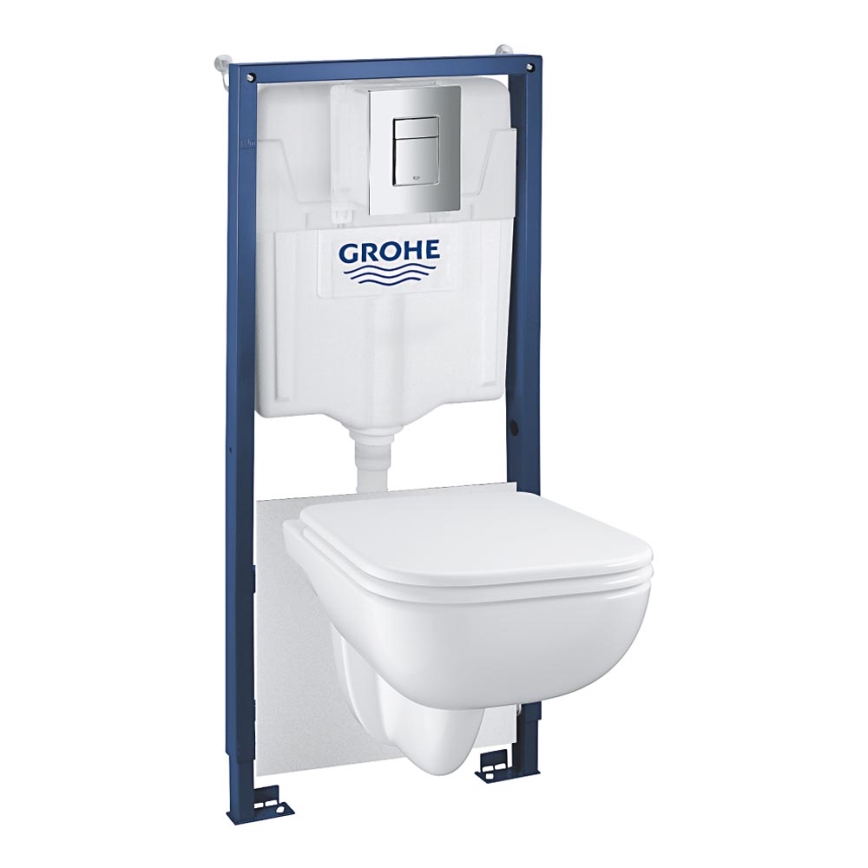 GROHE 39817000 - SOLIDO WC-setti 1,13 m keramiikka/valkoinen
