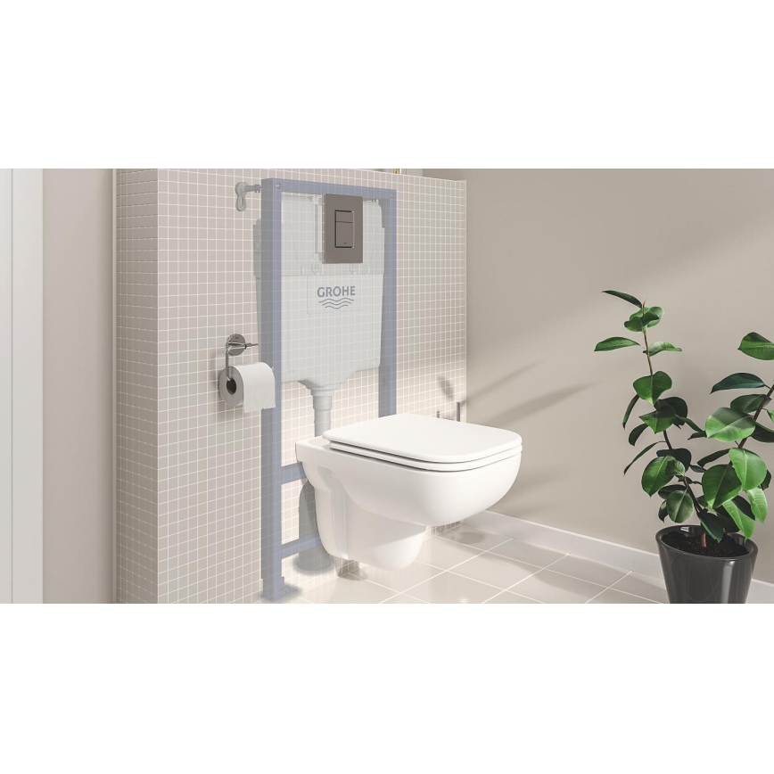 GROHE 39817000 - SOLIDO WC-setti 1,13 m keramiikka/valkoinen