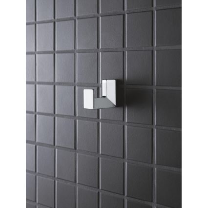GROHE 40782000 - SELECTION CUBE kylpytakkikoukku, kiiltävä kromi