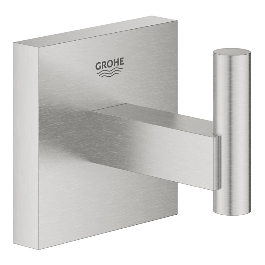 GROHE 40961DC0 - Kylpytakin koukku START CUBE ruostumaton teräs