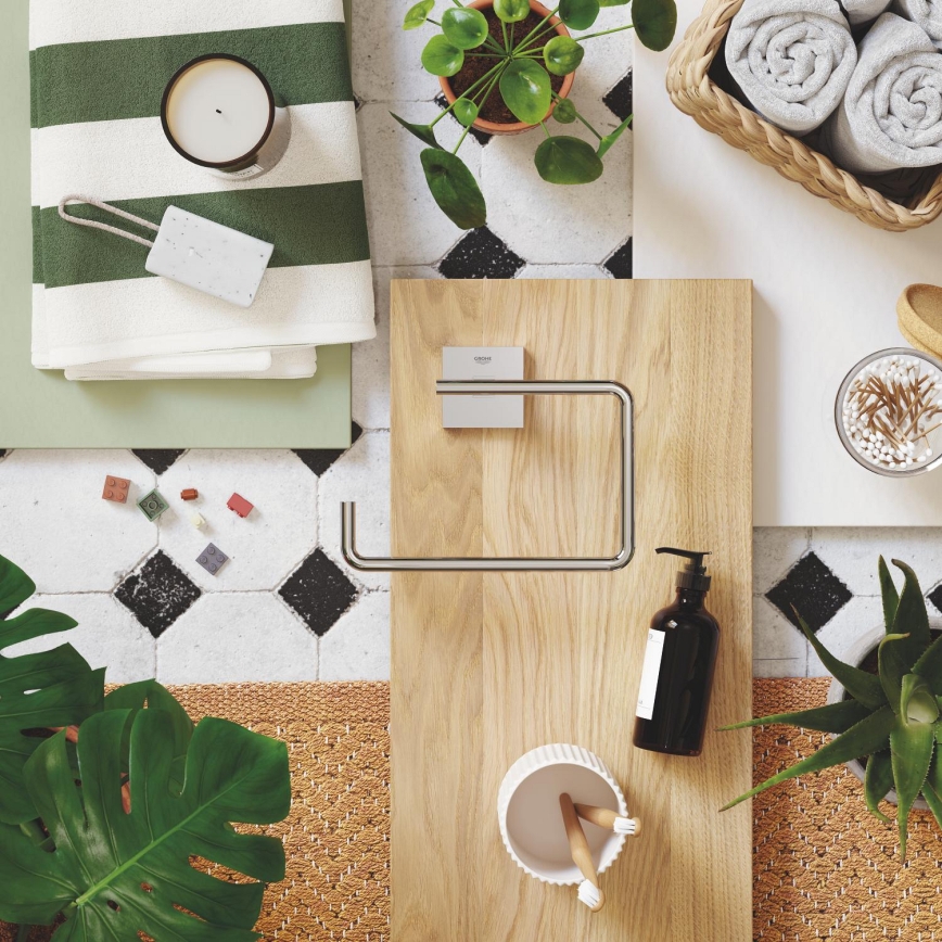 GROHE 40975000 - Pyyheteline START CUBE, kiiltävä kromi