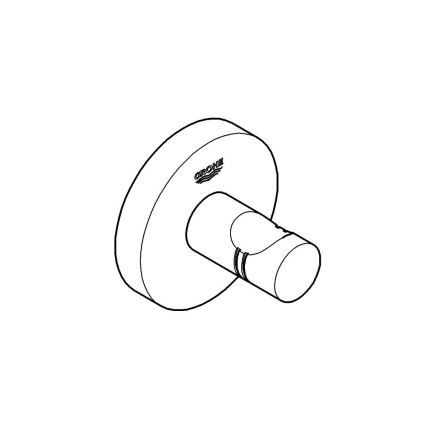 GROHE 41173DC0 - START kylpytakkikoukku, ruostumaton teräs