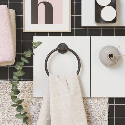 GROHE 411742430 - pyyheteline START 180 mm musta