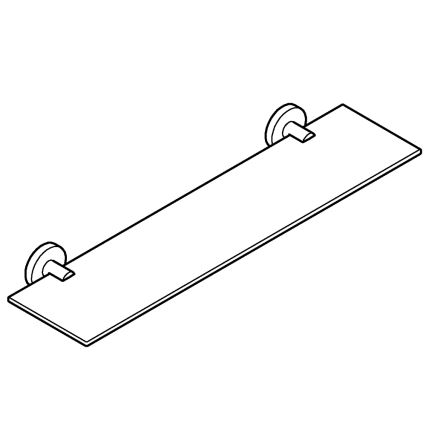 GROHE 41202000 - Lasihylly START 530 mm kiillotettu kromi