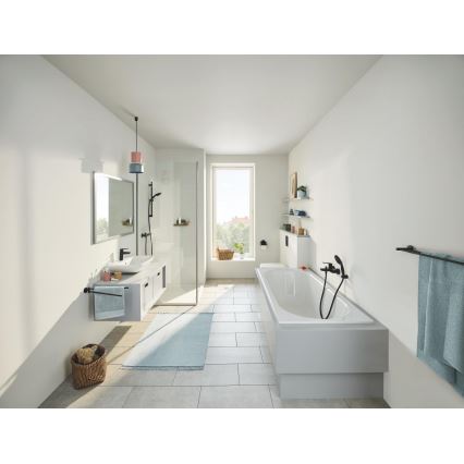 GROHE 412032430 - Kaksivartinen pyyheteline START 654 mm musta