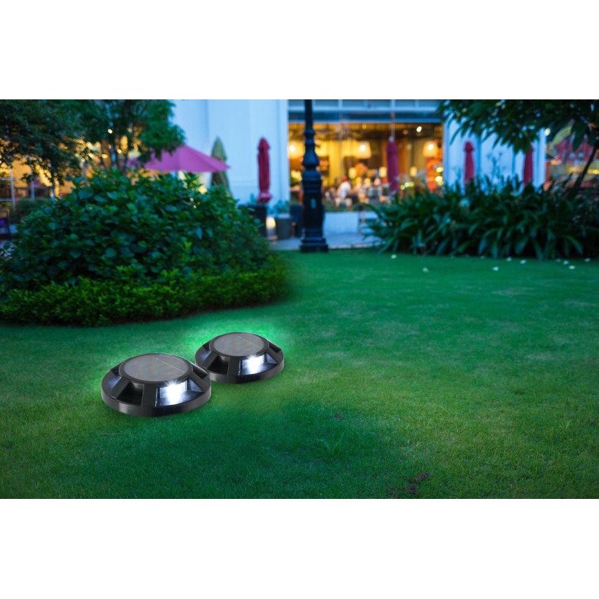 Grundig 12338 - LED-aurinkovalaistus 3xLED/1xAAA