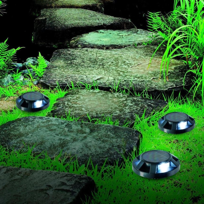 Grundig 12338 - LED-aurinkovalaistus 3xLED/1xAAA