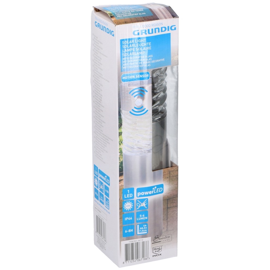 Grundig 14 - LED-aurinkolamppu 1xLED IP44
