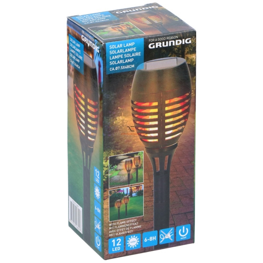 Grundig 16640 - LED-aurinkokennolamppu