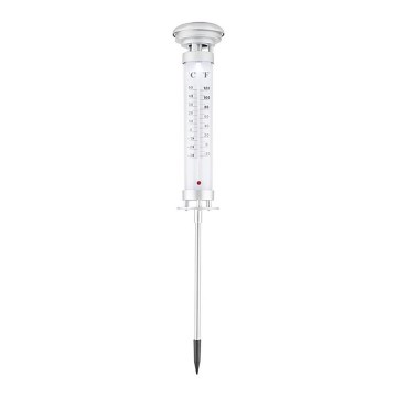 Grundig 89640 - LED-aurinkolamppu lämpömittarilla 1xLED / 1,2V